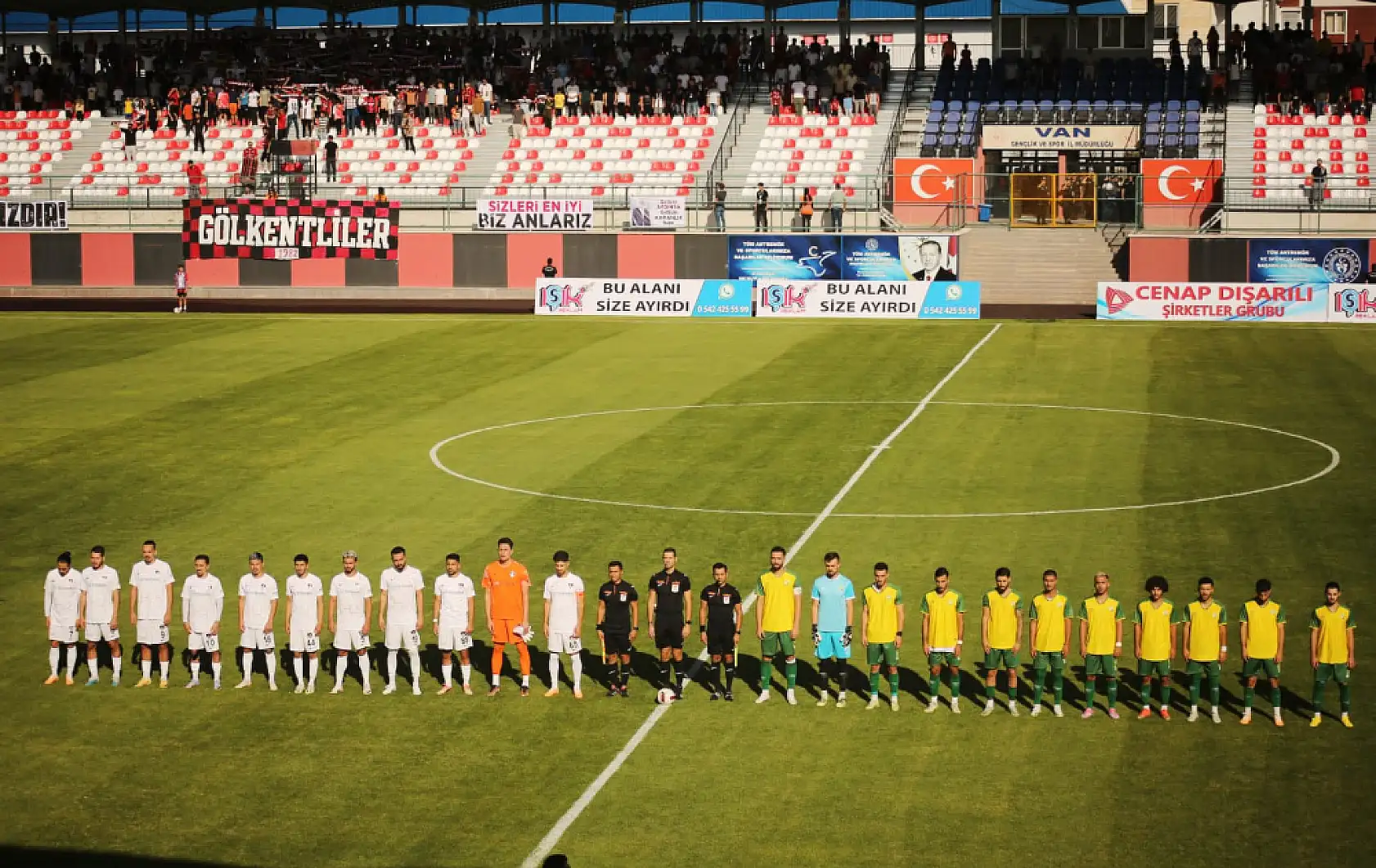 Vanspor FK - Adıyaman 1954 maçından kareler